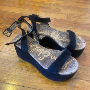 Sam Edelman Suede Platforms